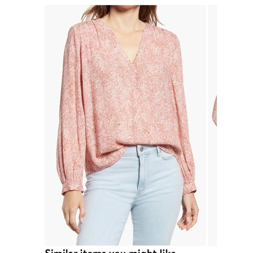 Women's Caslon floral top size small
